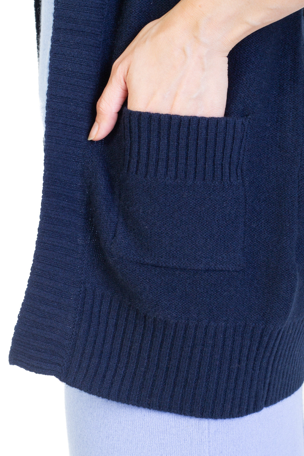Kaschmir-Cardigan Viola