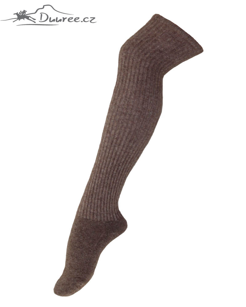 Claudias Woll-Overknee-Strümpfe