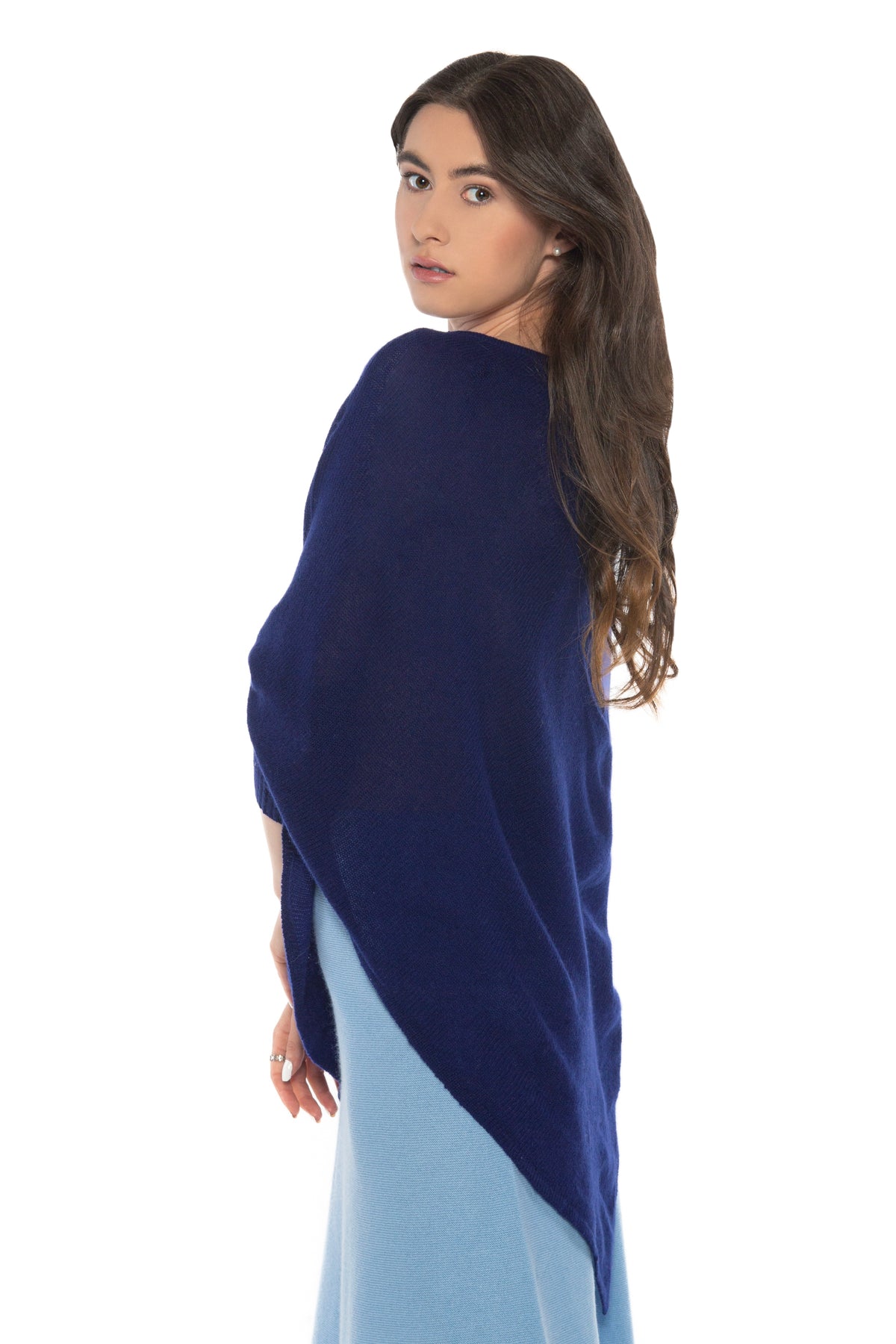 Kaschmir-Poncho Elle