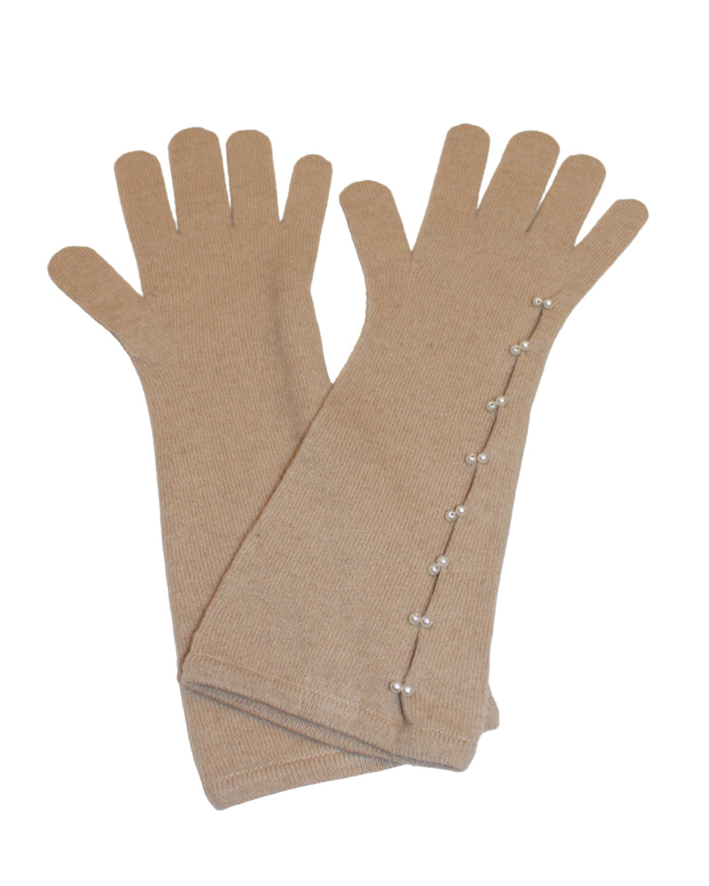 Lange Kaschmirhandschuhe Estelle
