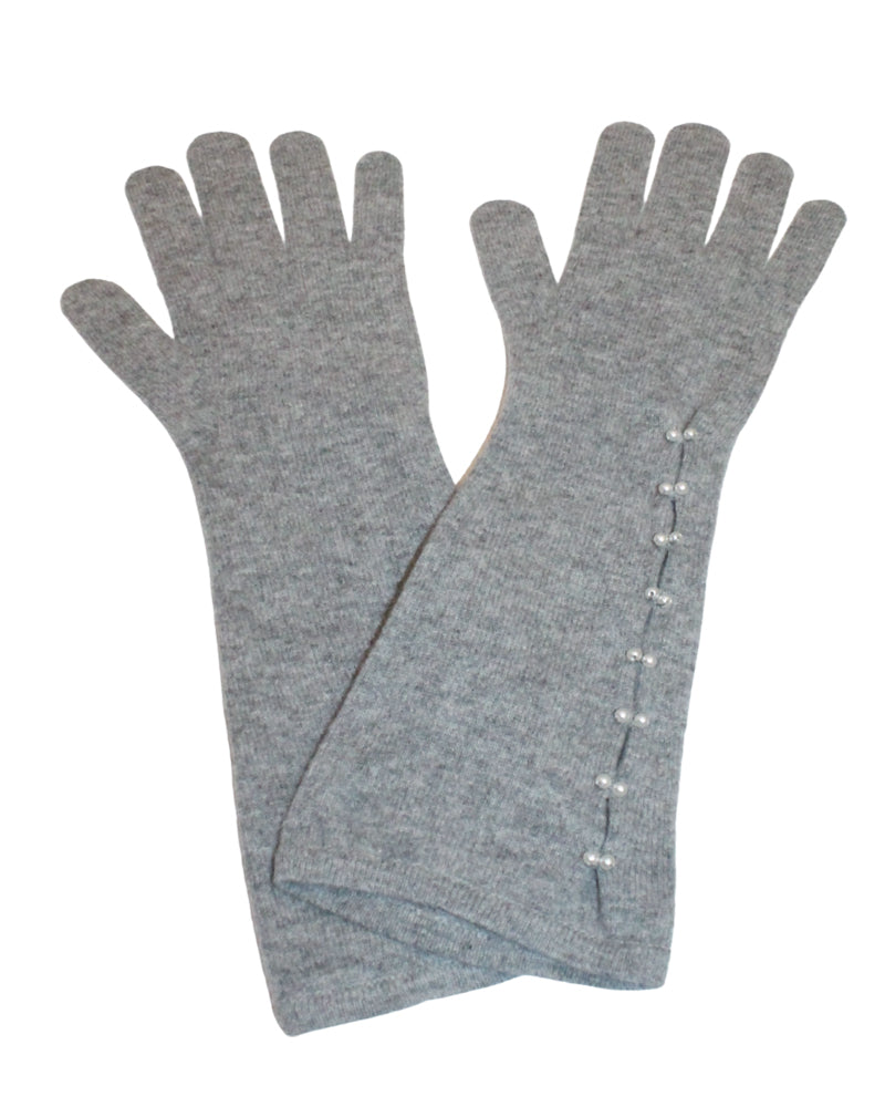 Lange Kaschmirhandschuhe Estelle