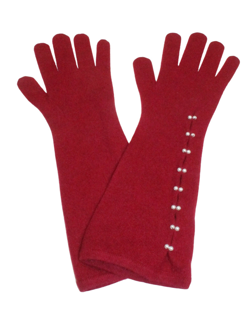 Lange Kaschmirhandschuhe Estelle
