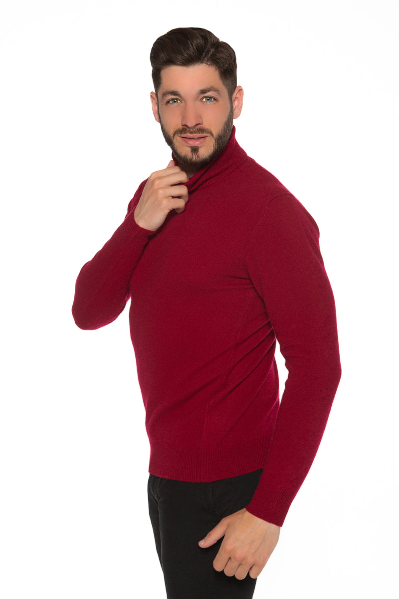 Kaschmir-Rollkragenpullover David