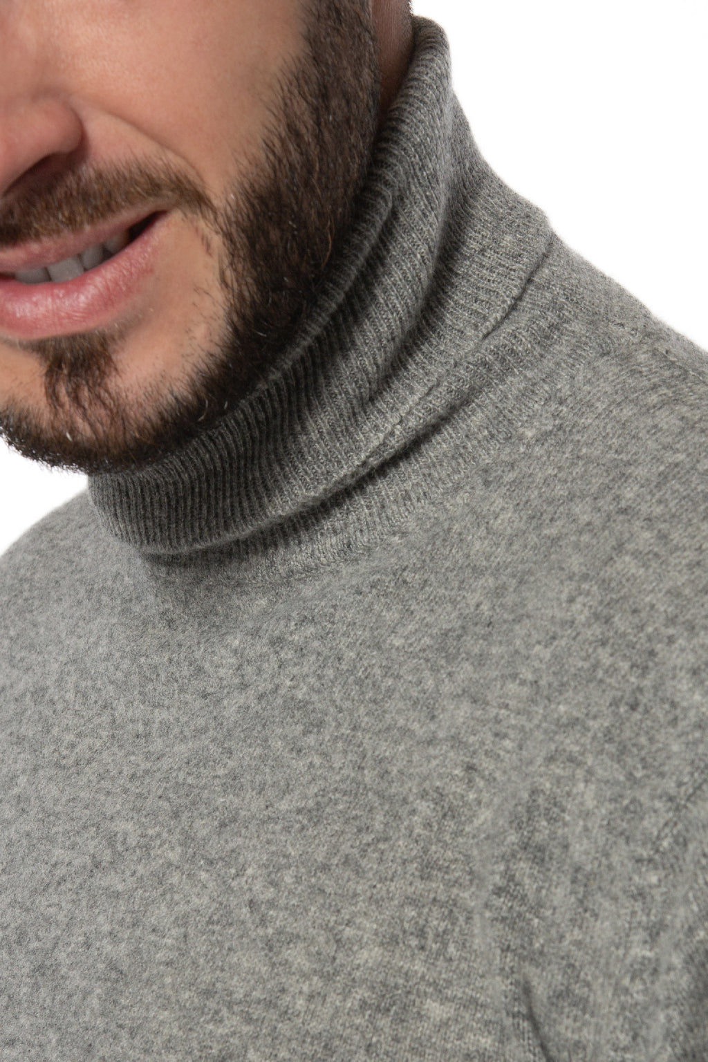 Kaschmir-Rollkragenpullover David