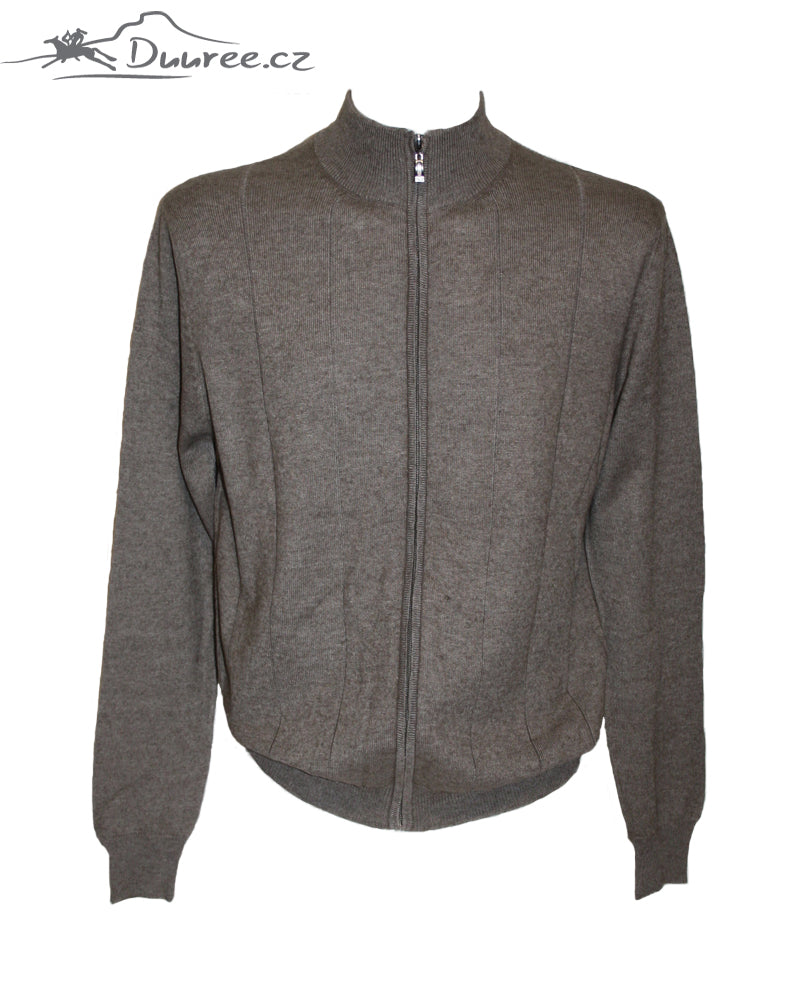 Fiskar-Pullover mit Reißverschluss