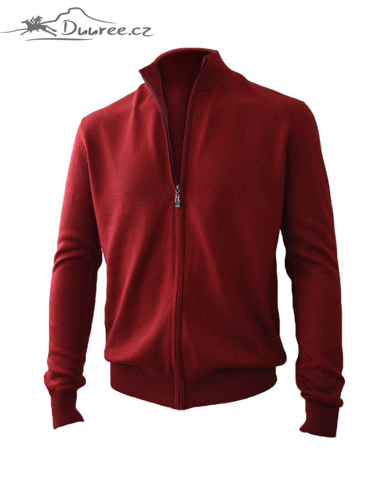 Fiskar-Pullover mit Reißverschluss