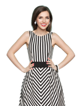 Gestreiftes Kleid