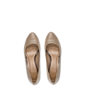 Beigefarbene Ballerinas