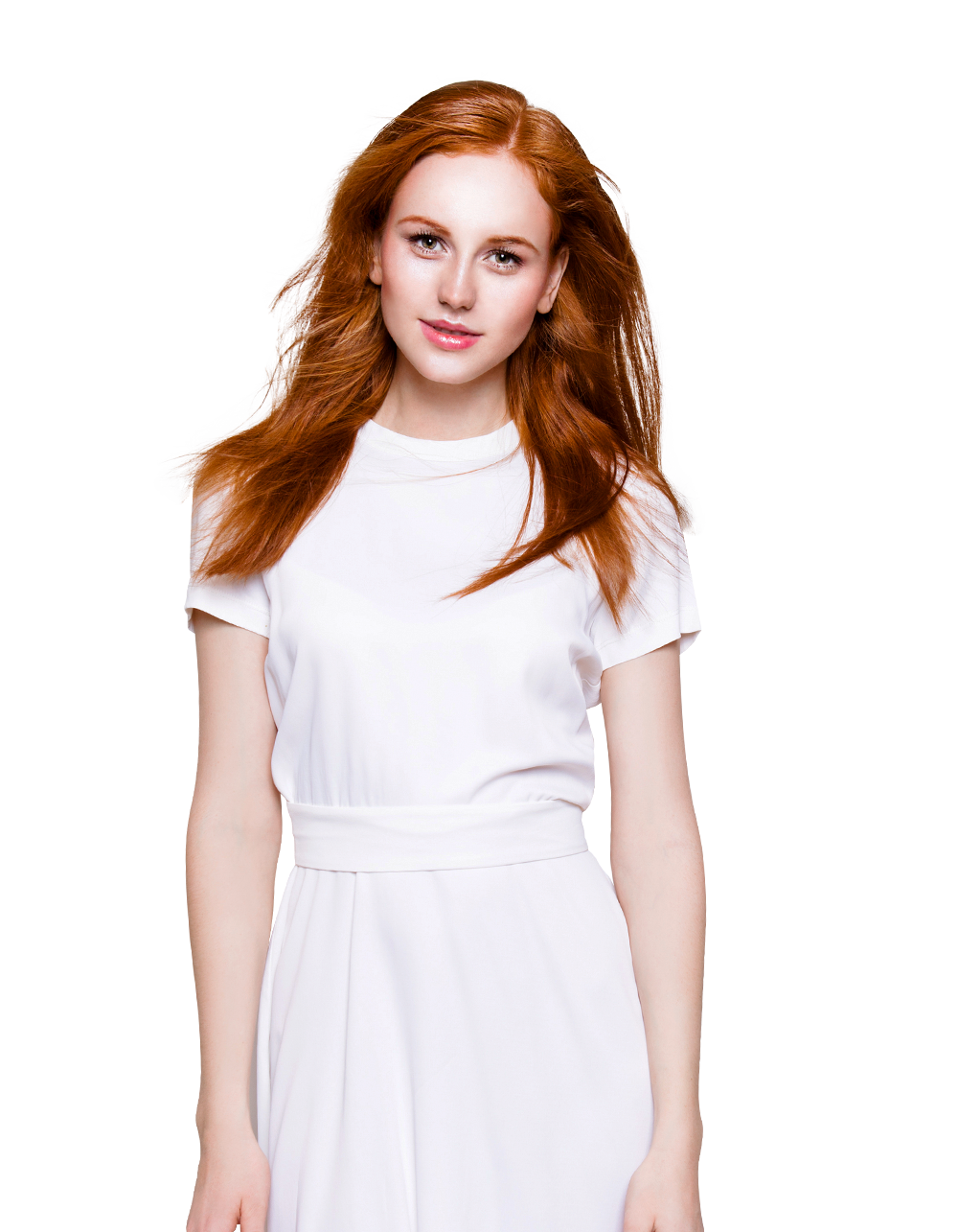 Ein weißes Kleid