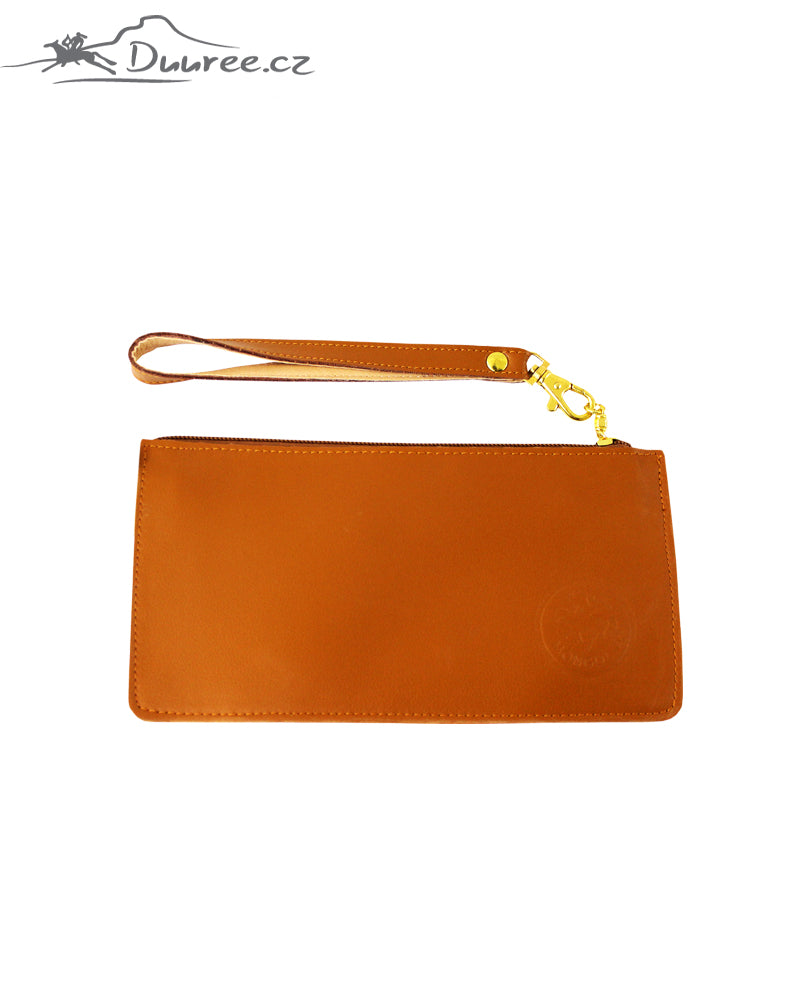 Leder-Clutch