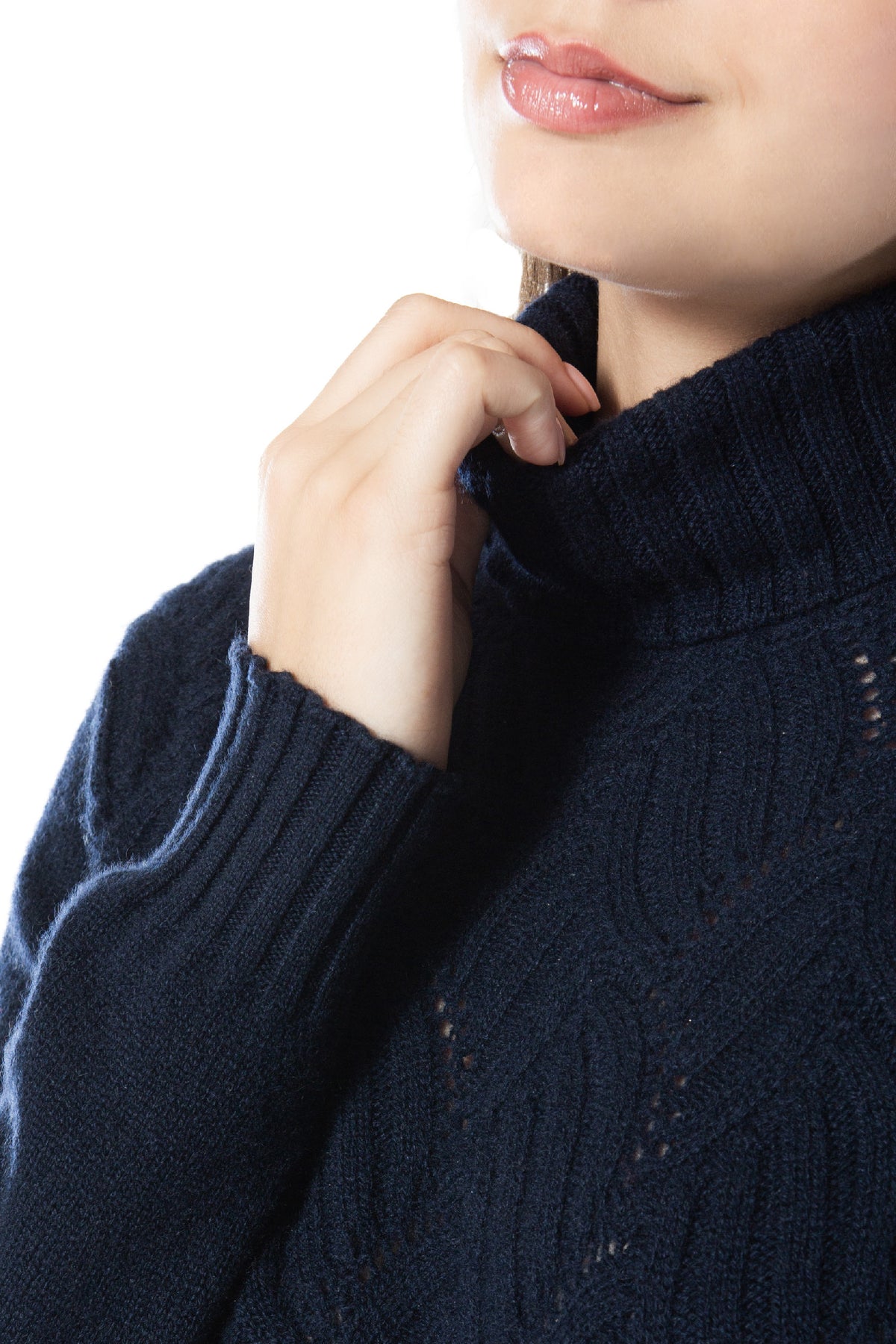 Kaschmir-Rollkragenpullover Genevieve