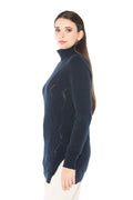 Kaschmir-Rollkragenpullover Genevieve