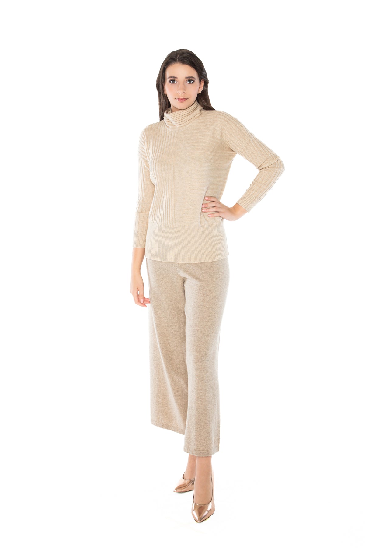 Kaschmir-Rollkragenpullover Emilie