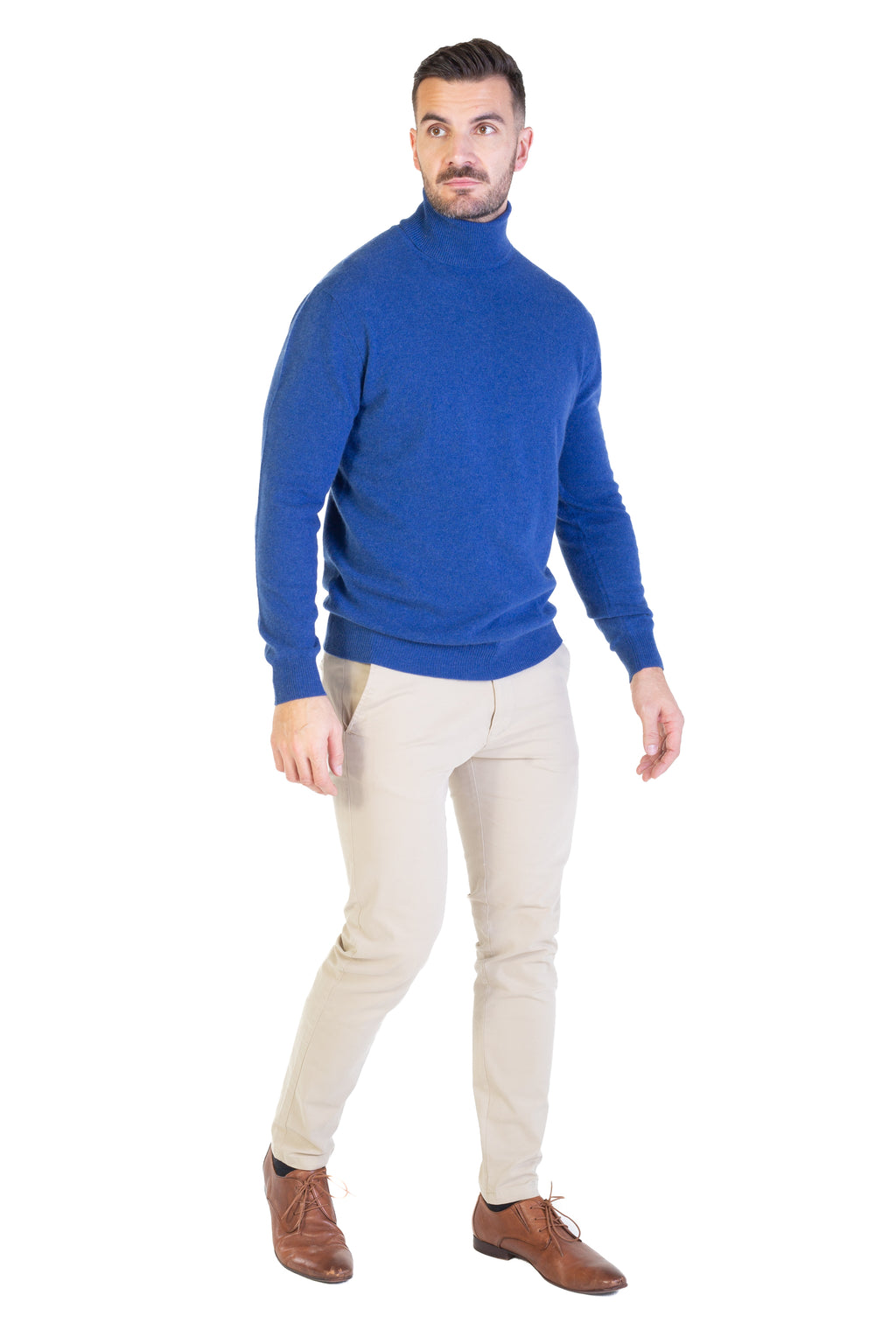 Kaschmir-Rollkragenpullover David