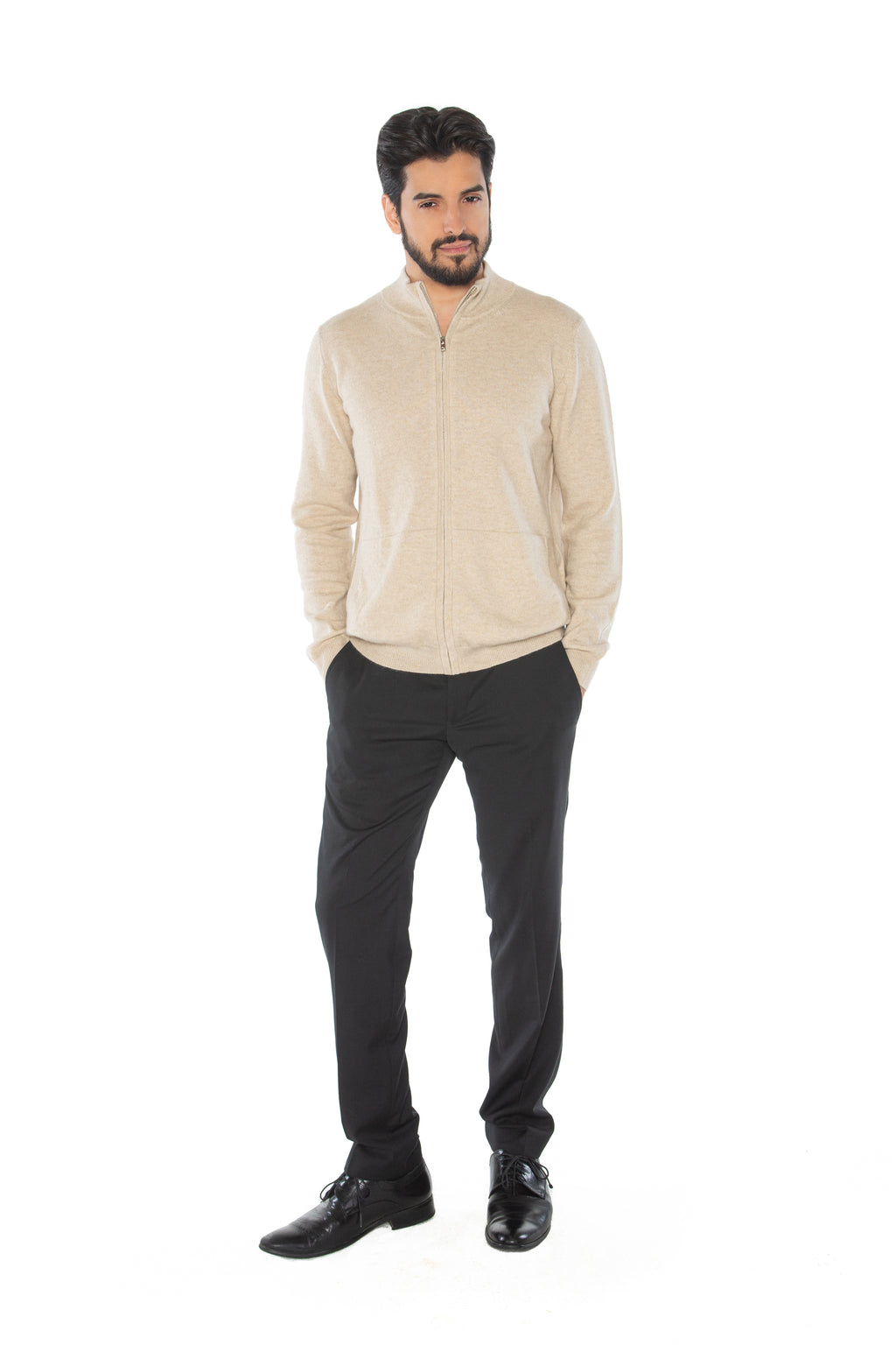 Kaschmirpullover Mark mit Taschen