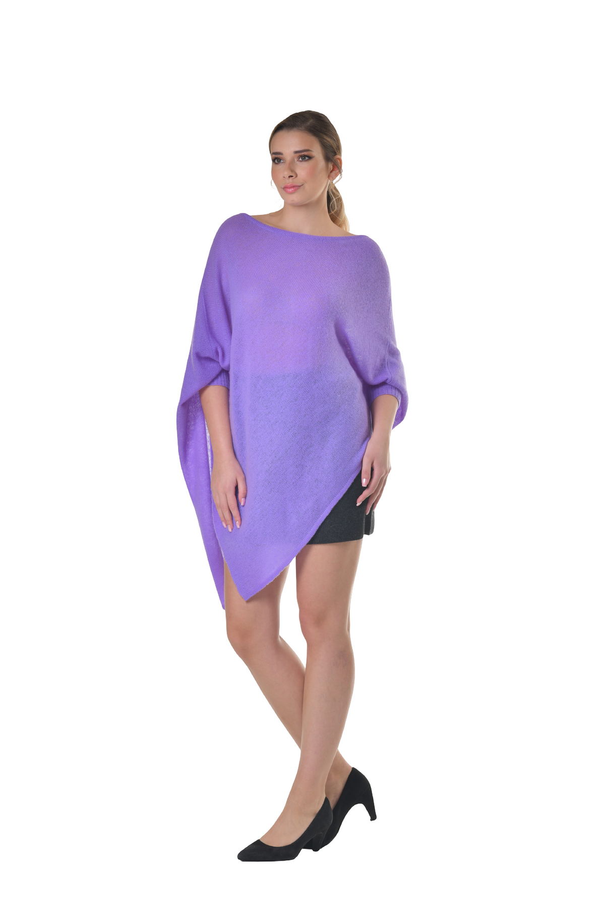 Kaschmir-Poncho Elle