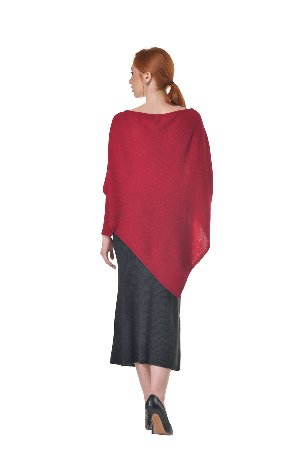 Kaschmir-Poncho Elle