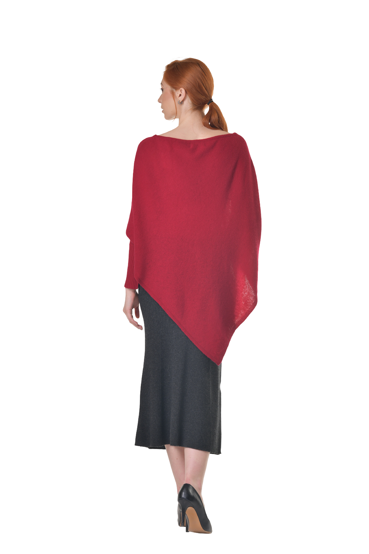 Kaschmir-Poncho Elle