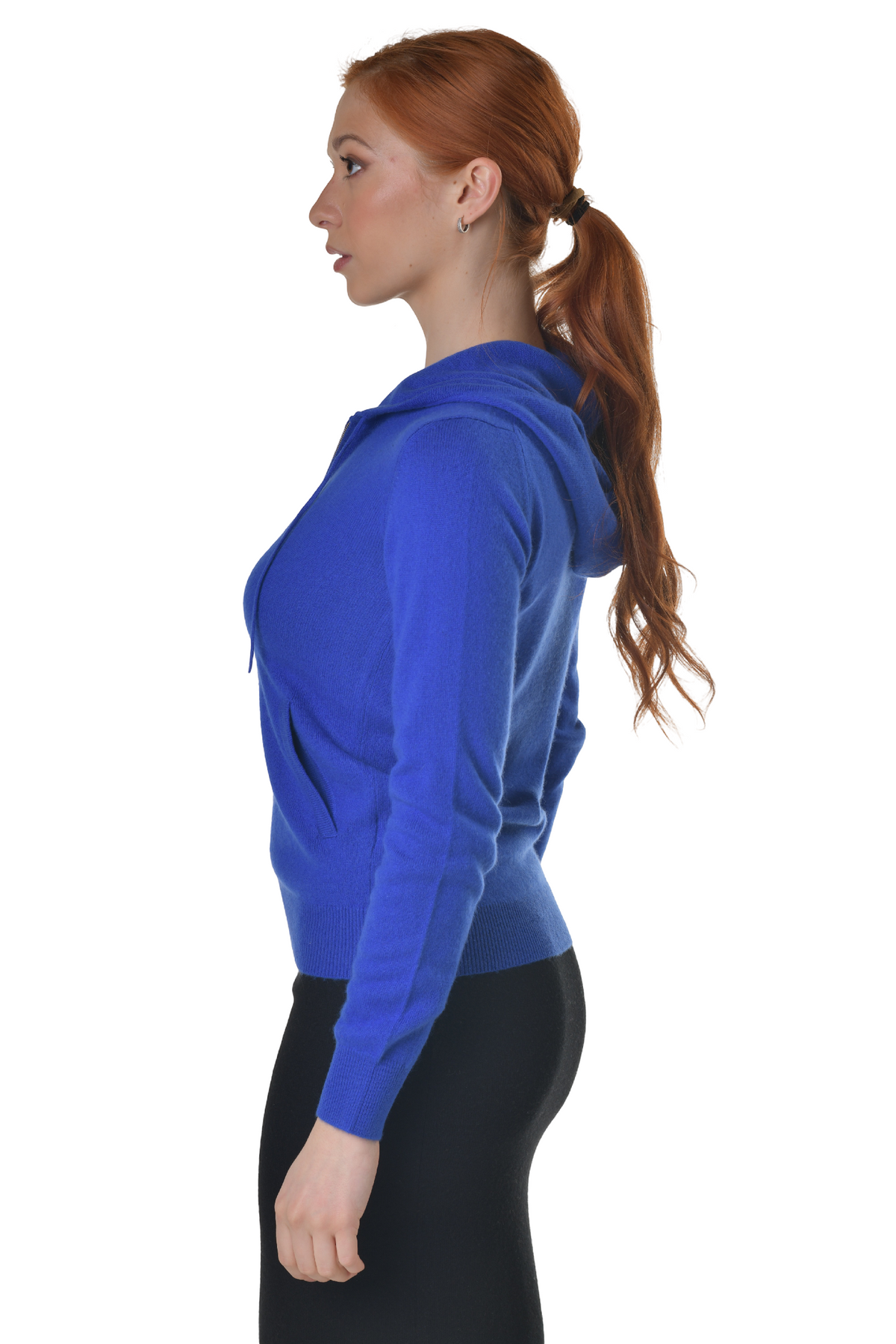 Kaschmirpullover Barbara mit Kapuze