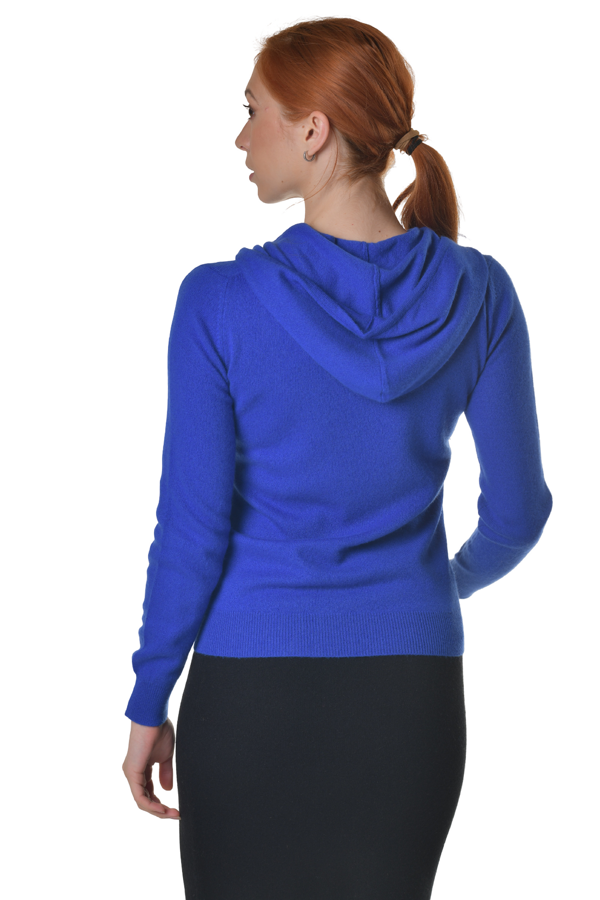 Kaschmirpullover Barbara mit Kapuze