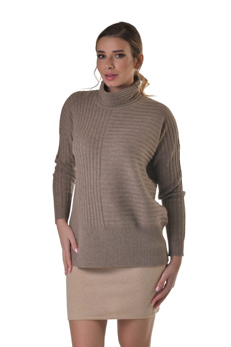 Kaschmir-Rollkragenpullover Emilie